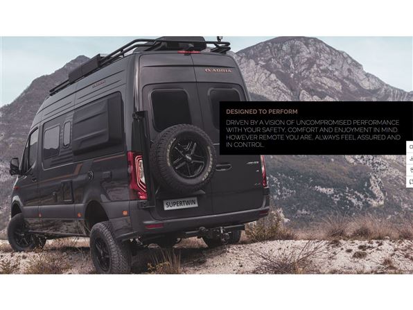 Adria Supertwin MB 600 SPB